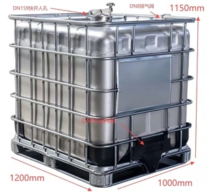 ส่งออกไปยังแคนาดา ถัง IBC ขนาด 1000 ลิตร สำหรับเก็บน้ำเชื่อมเมเปิ้ล - Product Image 2