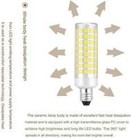 Ampoule LED SMD à haut lumen, corps en céramique, AC 120V/230V, culot E11/E12/E14/E17, usage résidentiel, certifiée RoHS, fabricant chinois
