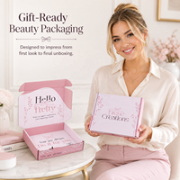 Juego de Empaque Personalizado OEM para Maquillaje, Cosméticos, Cuidado de la Piel, Marcas de Maquillaje, Cajas de Empaque para Pequeñas Empresas, Logotipo Personalizado