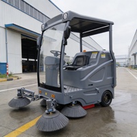 Nettoyeur de sols autonome électrique, équipement de nettoyage industriel à batterie pour entrepôt, aéroport, CE