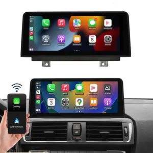 Autoabc 10.25 Polegada Linux carplay e sistema Android Auto rádio multimídia para carro DVD player para BMW 3/4 Series F30 F31 F32 F33 F36