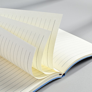 Bloc de notas de cuero PU suave con bolsillo interior y cinta de marcapáginas para estudiantes profesionales calidad de exportación - Product Image 1