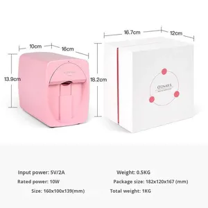 Commercial and Household Nail Salon Elair O2NAILS Smart Automatic Color Painting 3D Nail Printing Machine - Product Image 3