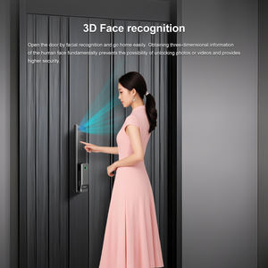 Cnc सटीक उत्कीर्णन स्मार्ट लॉक पाम शिरा फेस पहचान होटल अपार्टमेंट ट्यूया ऐप रिमोट कंट्रोल स्मार्ट लॉक - Product Image 4