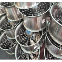Ventilateur de refroidisseur de HY-500 ventilation extracteur d'air ventilateur d'extraction en acier inoxydable ventilateur à flux axial industriel