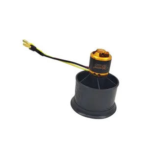 QF2611-4000KV CW 50MM 12 블레이드 덕트 팬 모터 F/원격 제어 모델 항공기 QF2611-4000KV