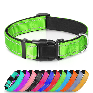 Inventario de cubierta de cuello de perro 1,5 M correa de perro reflectante luces brillantes diferentes tamaños Impresión de moda elegante encantador plástico de nailon - Product Image 3