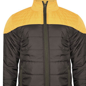 Premium Quality Men's High Street Winter Jackets Quality Custom Label <b>Canvas</b> Stand Collar Winter Zipper Closure Reversible - Product Image 3