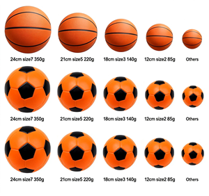 Pallone da calcio silenzioso OEM per bambini, in morbida schiuma scanalata, per l'apprendimento del calcio indoor, fornito all'ingrosso. - Product Image 5