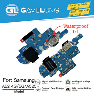 Per Samsung <span class=keywords><strong>Galaxy</strong></span> A52 4G (A525F A526B) cavo di ricarica flessibile e porta di ricarica per telefono cellulare - Product Image 4