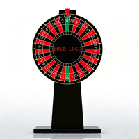 Roue de la Fortune Américaine Autoportante HUAXI en Acrylique et Métal, 1200mm, Rotation à 360 Degrés, Logo Personnalisé pour Événements Chanceux