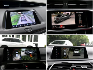 Système de caméra DVR 3D à 1080 degrés, 360 P, avec vue d'oiseau, pour BMW série 3 et 5, 2013 2015, nouveauté - Product Image 4