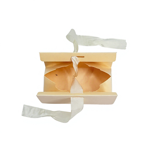 Caja <span class=keywords><strong>de</strong></span> Regalo <span class=keywords><strong>de</strong></span> Cartón con Lazo Blanco Crema, Empaque <span class=keywords><strong>de</strong></span> Papel con Logotipo Personalizado para Joyería <span class=keywords><strong>de</strong></span> Alta Gama, Collares, Pulseras, Anillos, Pendientes - Product Image 2