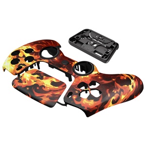 Blazing Magic Pattern LUNA Redesigned Custom <b>Gamepad</b> Case Replacement Shell for PS5 Controller Faceplate with Touchpad Cover - Product Image 4