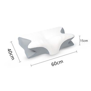 Oreiller cervical ergonomique en mousse à mémoire de forme pour le soutien du cou et le soulagement des douleurs aux épaules, oreiller orthopédique de lit - Product Image 4