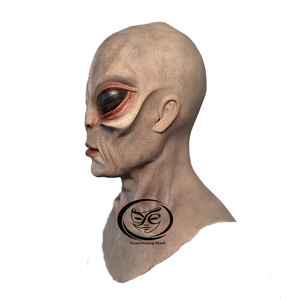 <span class=keywords><strong>Maschera</strong></span> in Silicone Realistica Artigianale di Alta Qualità, Maschere Aliene Integrali per Cosplay, Feste, Halloween, Accessori per Film - Product Image 2