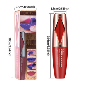 Vente en gros de gloss à lèvres scintillant imperméable longue durée en 5 couleurs, hydratant naturel, non-collant, effet repulpant pour les lèvres - Product Image 3