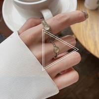 Anneau de doigt ajustable en corde torsadée plaquée or 18k, anneau ouvert Simple et minimaliste en opale torsadée