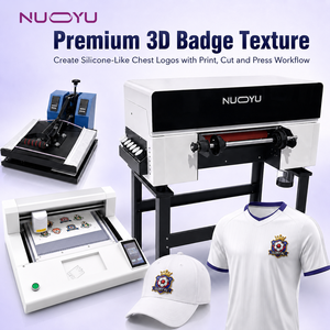 Impresora de Etiquetas de Ropa 3D A3, Juego Completo con Máquina de Corte y Cabezal F189000, Directo de Fábrica, para Prendas de Vestir, Sombreros, Bolsos, Zapatos, Logotipos, Alta Precisión - Product Image 2