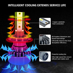 फैक्टरी मूल्य H1 H3 H4 H7 H11 9005 एलईडी कार हेडलैंप कार ऑटो लैंप एलईडी हेडलाइट्स वोक्सवैगन VW <span class=keywords><strong>Passat</strong></span> B4 एलईडी हेडलैंप के लिए - Product Image 3