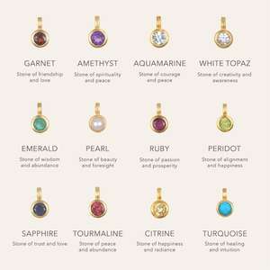 Collar con colgante de un solo elemento para mujer, piedra de sol y luna clásica, cobre, DIY, cumpleaños, Ojo de circón, enlace de latón para regalo Cristiano - Product Image 3