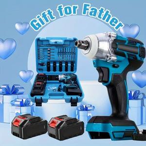 Llave de <span class=keywords><strong>Impacto</strong></span> Inalámbrica de <span class=keywords><strong>3</strong></span>/8\", <span class=keywords><strong>Pistola</strong></span> de <span class=keywords><strong>Impacto</strong></span> Eléctrica con Torque Máximo de 330 Ft-lbs (450 N.m), Batería y <span class=keywords><strong>4</strong></span> Dados - Product Image 6