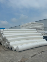 Géotextile non tissé aiguilleté en PP, écologique, haute résistance, longueur de rouleau personnalisée, usage industriel pour drainage et stabilisation des sols