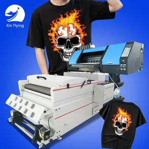 Kaus Transfer Panas Pencetak Pet Film Pemasok Mesin Tinta Digital Printer Dtf Inkjet 60Cm