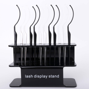 Kunden spezifischer Kunststoff-Wimpern ständer mit 12 Löchern für Tests ticks Fancy Eyelash <span class=keywords><strong>Tester</strong></span> - Product Image 6