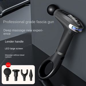 Pistola de Masaje Profesional para Fascia, 3200 RPM, Masajeador de Percusión de Tejido Profundo, 8 Velocidades, 4 Cabezales de Masaje, Pantalla LED, Batería de Larga Duración - Product Image 2
