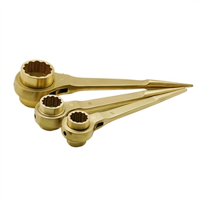 Utilidad antimagnetismo precio de fábrica berilio bronce 17 ~ 36mm Llave de trinquete antichispas <span class=keywords><strong>para</strong></span> apretar/aflojar pernos - Product Image 4
