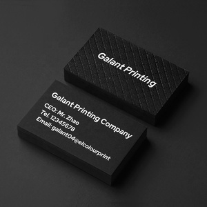 Customized Business Cards <strong>Printing</strong> Cotton Paper Coated Paper Printed Waterproof High Grade Business Cards