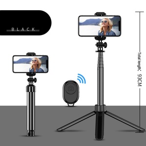 Soporte de Teléfono con Trípode Telescópico con Control Remoto Inalámbrico y Soporte de Trípode, Palo para Selfies - Product Image 4