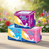 Protège-slips menstruels de nuit super absorbants en fibre de bambou biologique et coton, antibactériens, pour femmes