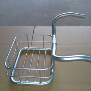 ตะกร้าจักรยานติดแฮนด์แบบโมเดิร์นทันสมัย ทำจากอลูมิเนียมอัลลอย สำหรับจักรยานซิตี้/ฟิกซ์เกียร์/ซิงเกิลสปีด - Product Image 3