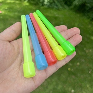 Puntas desechables para cachimba Shisha al por mayor, puntas bucales de plástico para cachimba, puntas bucales de colores mezclados envueltas individualmente