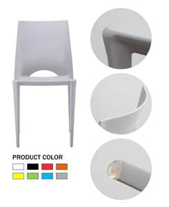 Modern Simple Design Bulk <b>Outdoor</b> Hotel <b>Chairs</b> <b>Stackable</b> Chaise Kitchen Restaurant PP Plastic Dining <b>Chair</b> - Product Image 3