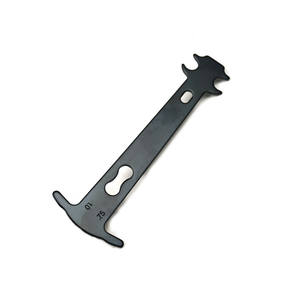 Regla de medición de cadena de 140,5 mm, herramienta metálica para medir el desgaste de la cadena de bicicleta, para reparación de bicicletas de montaña - Product Image 2