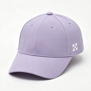 Beige Polyester/Cotton 6-Panel Baseball Cap Curved Monochrome Embroidery Sporty Letter Pattern Canvas Fabric Adjustable Metal - Product Image 4