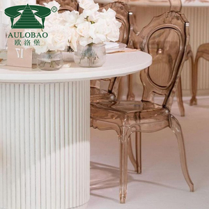 Wedding Furniture Banquet Belle Epoque <b>Clear</b> Princess <b>Chair</b> - Product Image 2