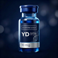 Etiquetas Personalizadas para Frascos de Vidrio de 2ml, 3ml, 5ml y 10ml, Etiquetas Adhesivas con Holograma Impermeable para Botellas de Péptidos