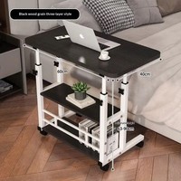 Bureau de travail extensible OEM, table télescopique extensible, plateau stable, structure en métal, bureau multifonctionnel pour la maison