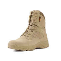 Bottes tactiques de randonnée dans le désert pour hommes, adaptées à la randonnée en plein air, au camping et aux sports