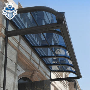 Toldo motorizado de aluminio para balcón, toldo para cubierta superior de casa con marco de aluminio metálico, enrejado y <span class=keywords><strong>puertas</strong></span> - Product Image 6