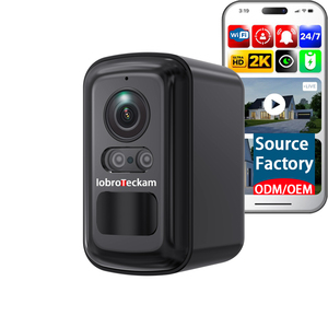 กล้องวงจรปิดไร้สาย 4K สำหรับภายนอกอาคาร ใช้พลังงานแบตเตอรี่ กล้อง WiFi พร้อมระบบมองเห็นกลางคืนแบบสี ตรวจจับความเคลื่อนไหวด้วย <span class=keywords><strong>AI</strong></span> รองรับแผงโซลาร์เซลล์ - Product Image 1