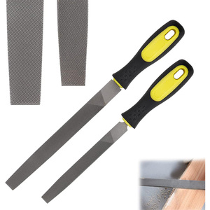 6-14 inch hoogwaardig koolstofstaal handvijl, bastardvijl, plat, 8 inch, houtbewerking, multifaceted rasp, platte vijlen - Product Image 6