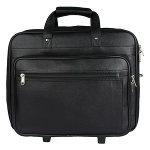<b>14</b> <b>Inch</b> Durable Lightweight Genuine Leather <b>Laptop</b> Messenger <b>Bag</b> Casual Portable Style for Office Use - Product Image 6