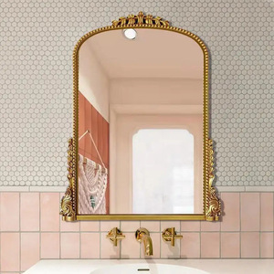 <span class=keywords><strong>Espejo</strong></span> Compacto Clásico <span class=keywords><strong>con</strong></span> <span class=keywords><strong>Marco</strong></span> <span class=keywords><strong>de</strong></span> PU Personalizado, Espejos Inteligentes <span class=keywords><strong>de</strong></span> Pared para Dormitorio y Baño, Muebles para Decoración del Hogar, <span class=keywords><strong>Espejo</strong></span> <span class=keywords><strong>de</strong></span> Maquillaje - Product Image 4