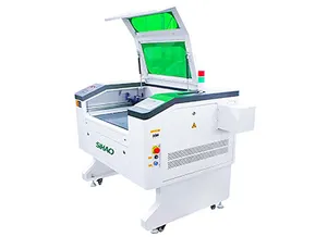 Small Engraving Machine Laser 7050 Laser Engraver 80W Rubber Stamp Engraving Machine White All-in-one Engraving Machine