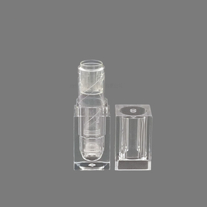 Simple Square Lipstick Lip Balm Blush <b>Concealer</b> Contour Highlighter Eyeshadow <b>Stick</b> Plastic Tubes - Product Image 4